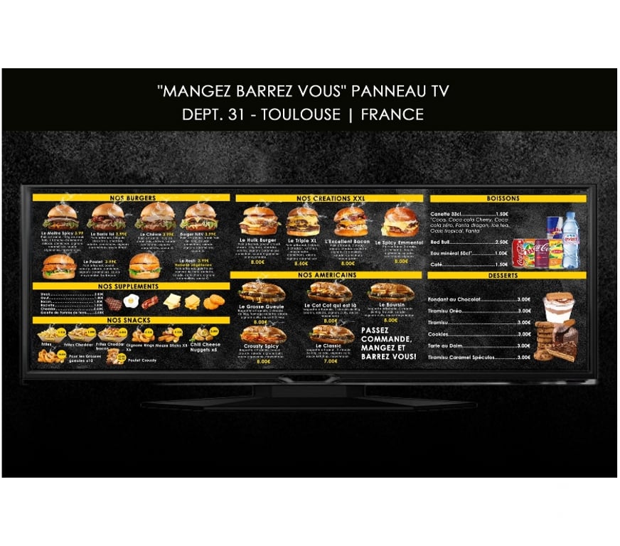 Autre Service Val-d'Oise Argenteuil - 95100 - Photos Vivastreet Menu Board, Logo, Flyers, Menu restaurant, Affiche, site web