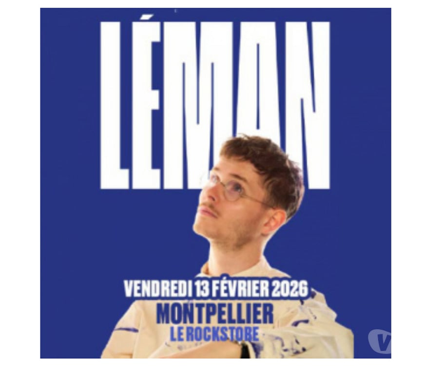Spectacles Hérault Montpellier - Photos Vivastreet 2 places concert "LEMAN" au Rockstore jeudi soir à 20H