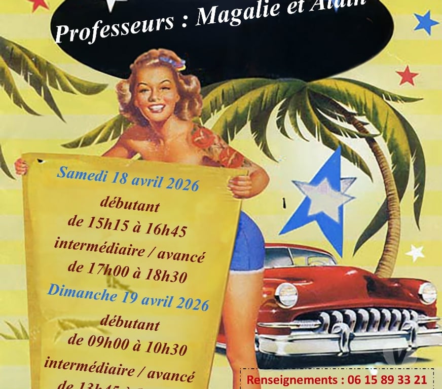 Musique - Théâtre - Danse Bas-Rhin Niederhausbergen - 67207 - Photos Vivastreet Stage de Rock'n'Roll niveau 