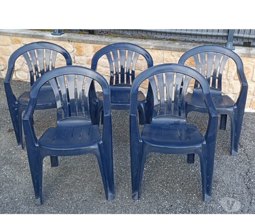 Ameublement & art de la table Savoie La Motte Servolex - 73290 - Photos Vivastreet LOT DE 5 FAUTEUILS DE JARDIN