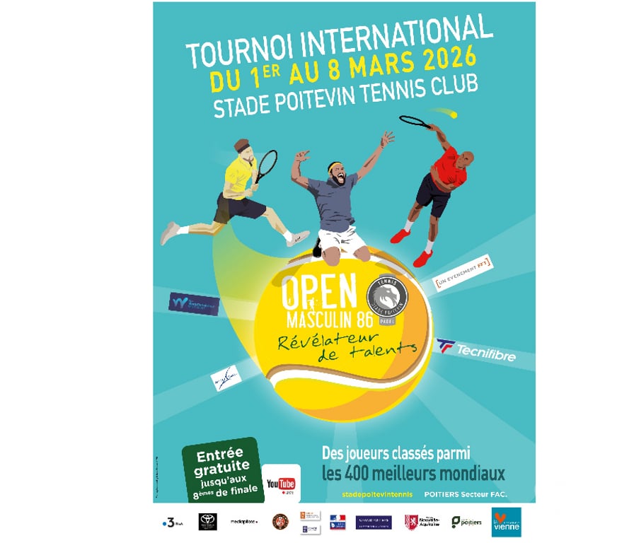 Evenements sportifs Vienne Poitiers - 86000 - Photos Vivastreet 2 places pour les quarts de finale " Open masculin 86 "