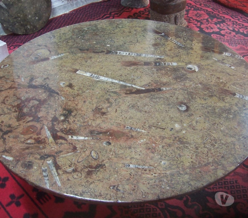 Ameublement & art de la table Var Toulon - Photos Vivastreet Table Ronde en Marbre Fossilisé