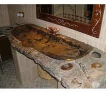 Photos Vivastreet Lavabo Pique en Marbre Fossilisé