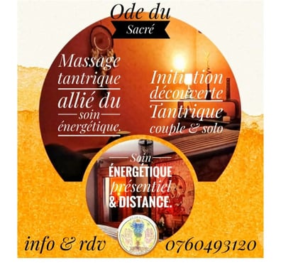 Massage relaxant Ceyrat Puy-de-Dôme - Photos Vivastreet Ode du Sacré Massage Tantrique et Soin Énergétique