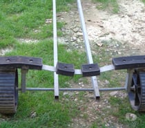 Chariot pour un Voilier manuel longueur 2 M 60 CM