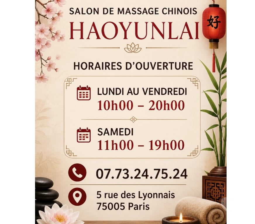 Massages Paris Paris 5ème ardt - 75005 - Photos Vivastreet Massage chinois