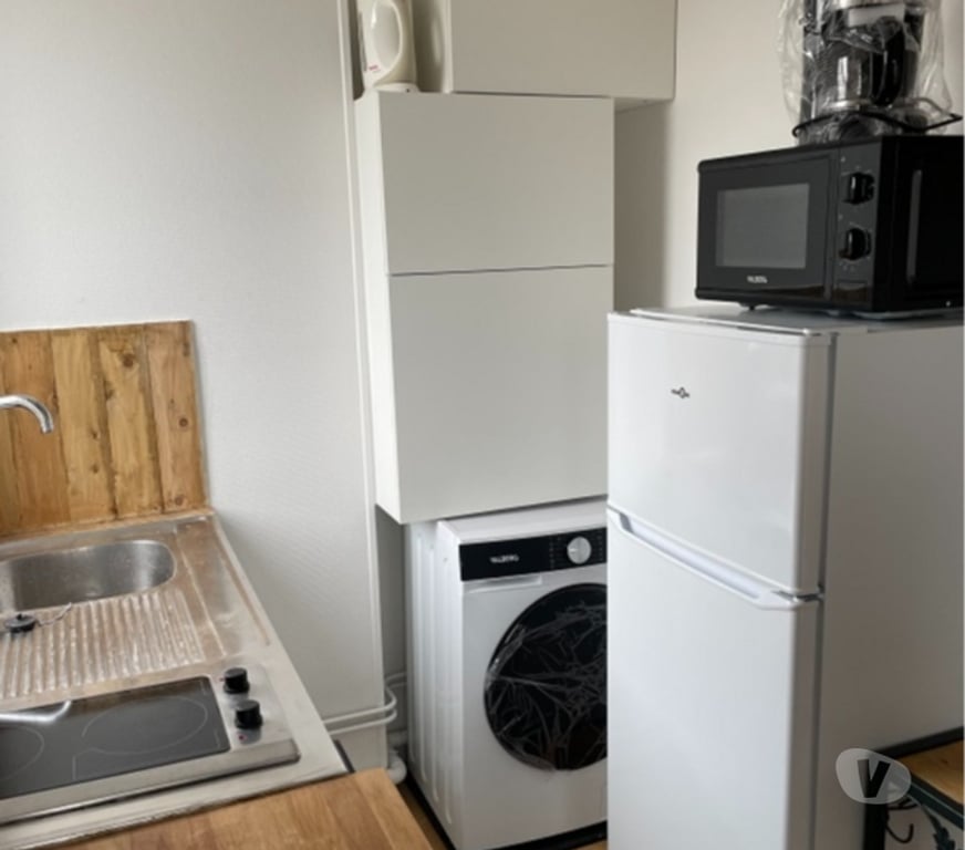 Appartement meublé Hauts-de-Seine Montrouge - 92120 - Photos Vivastreet studio meublé 18m² lit électrique au plafond