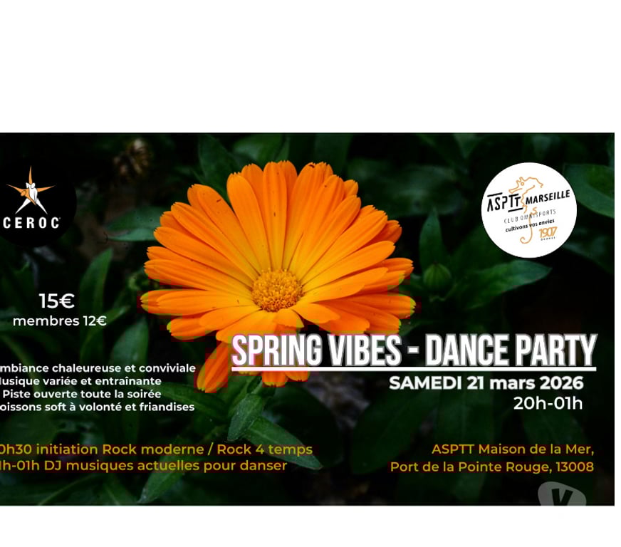 Concerts - Théâtre - Spectacles Bouches-du-Rhône Marseille - Photos Vivastreet Dance Party - fêtons le printemps
