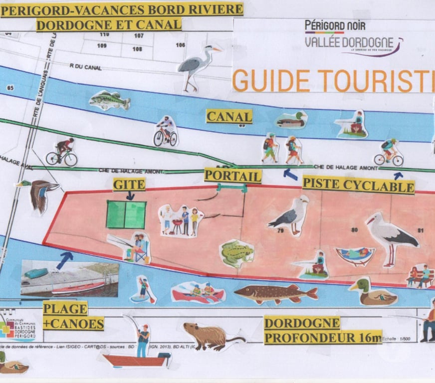 location saisonniere Dordogne Couze et St Front - 24150 - Photos Vivastreet vacances bord riviere et canal-canoes gratuits