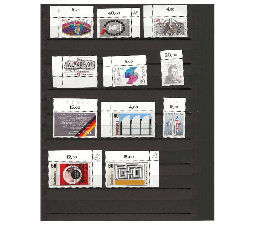 Collection Bas-Rhin Strasbourg - Photos Vivastreet Timbres allemands neufs