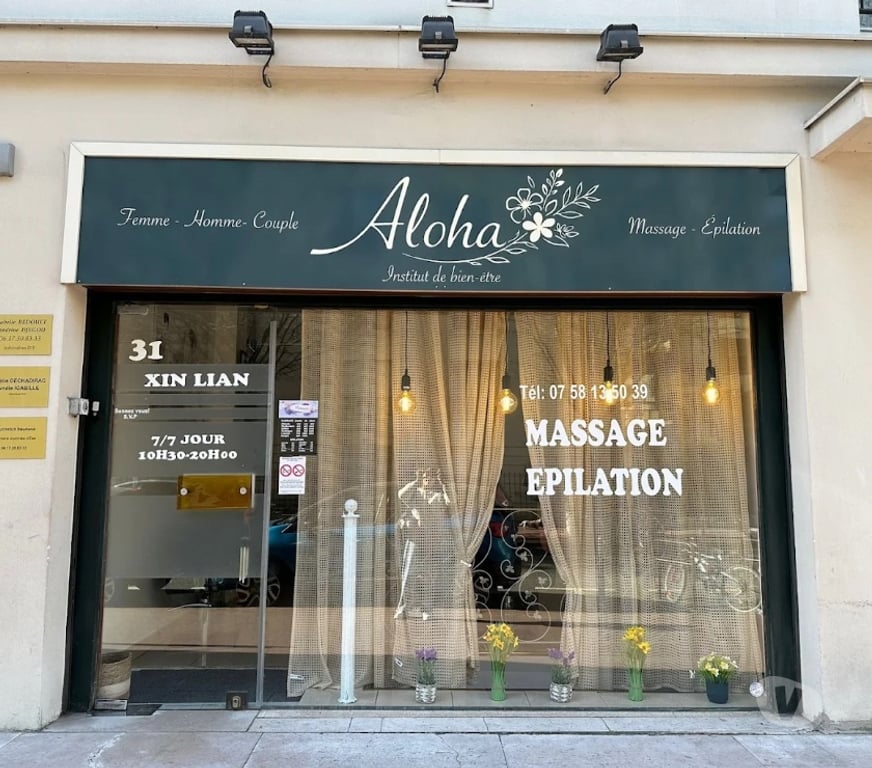 Massages Val-de-Marne Charenton le Pont - 94220 - Photos Vivastreet Massage bien-être et épilation – Salon Aloha