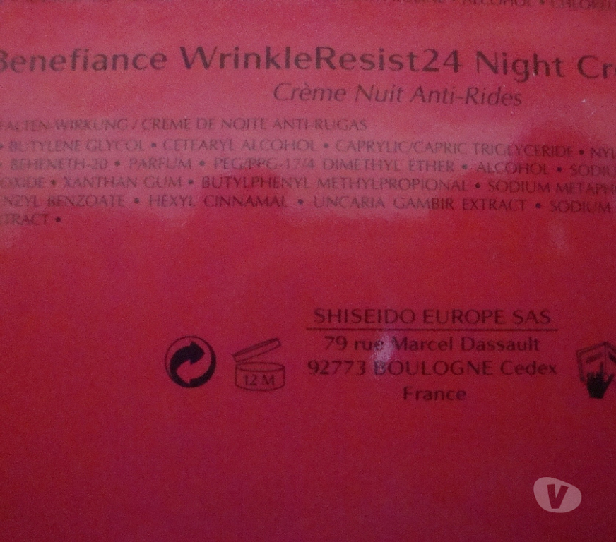 Beauté - Santé Hauts-de-Seine Issy les Moulineaux - 92130 - Photos Vivastreet Coffret soin visage femme SHISEIDO Benefiance (4 produits)