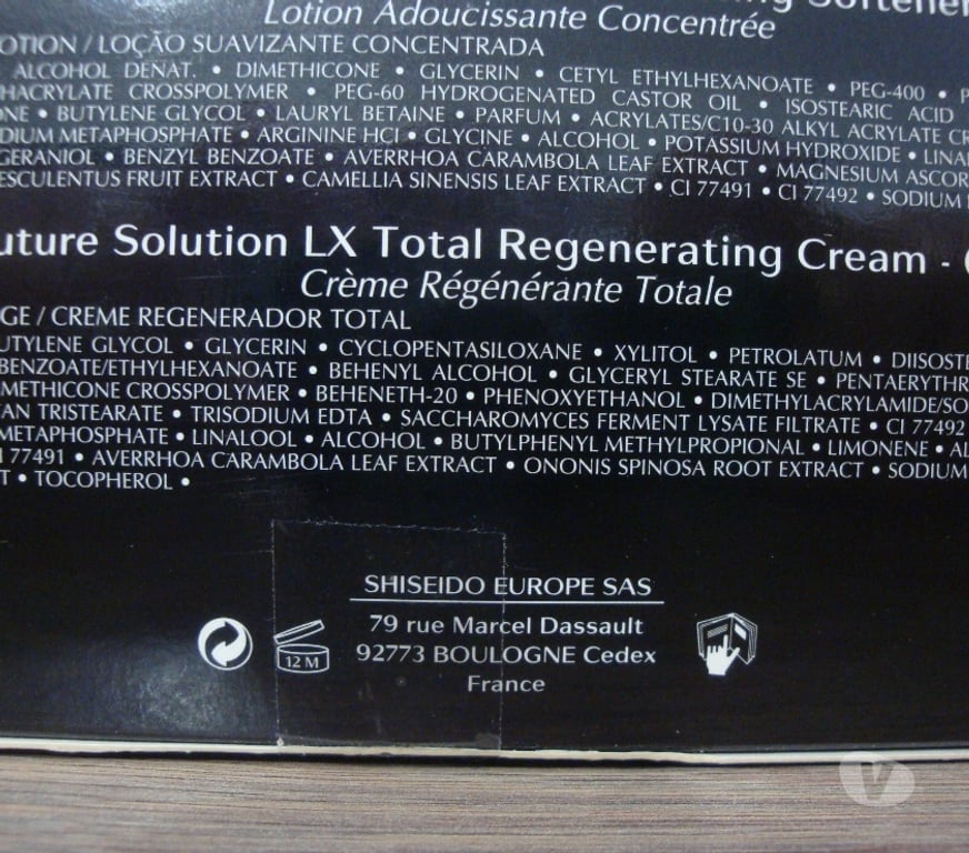 Beauté - Santé Hauts-de-Seine Issy les Moulineaux - 92130 - Photos Vivastreet Coffret soin visage femme SHISEIDO Future Solution LX