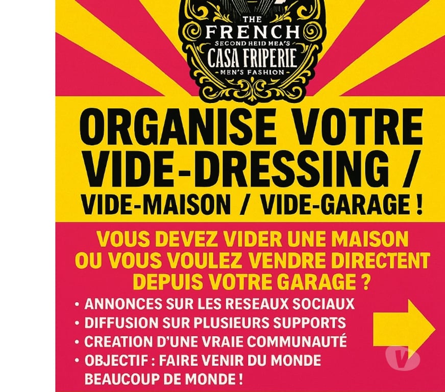 Vides greniers - Brocantes Nord Tourcoing - 59200 - Photos Vivastreet Nous organisons votre vide-maison
