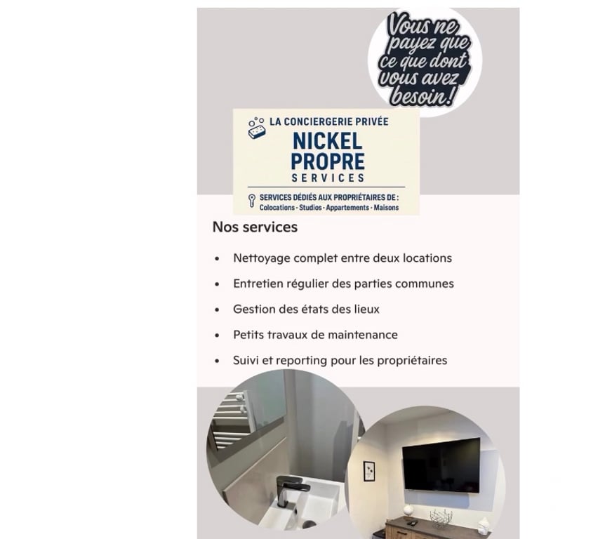 Service immobilier Nord Roubaix - 59100 - Photos Vivastreet nettoyage des biens des agences immobilières