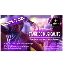 Photos Vivastreet Stage de Musicalité pour danseurs
