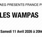 Wampas Olympia 11 avril 2026 Vends 2 places