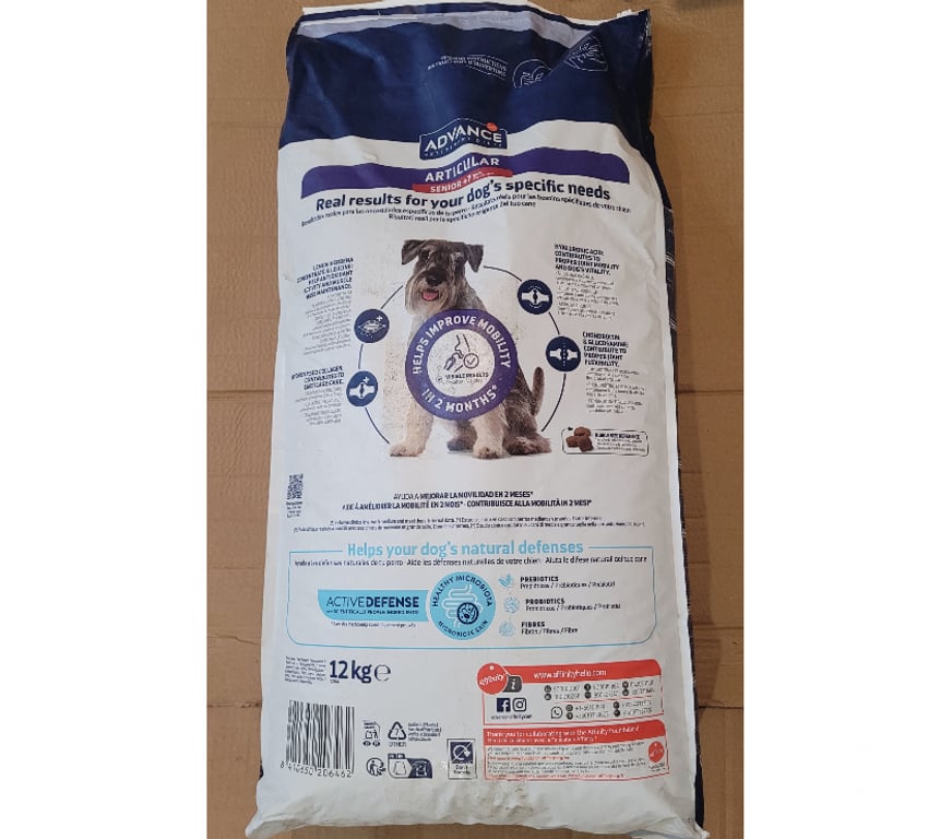 Services, accessoires animaux Seine-Maritime St Aubin les Elbeuf - 76410 - Photos Vivastreet ADVANCE VETERINARY DIETS ARTICULAR SENIOR pour chien +7 ans.