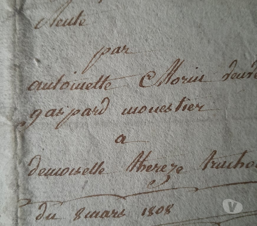 Collection Oise Compiegne - 60200 - Photos Vivastreet Acte notarié ancien