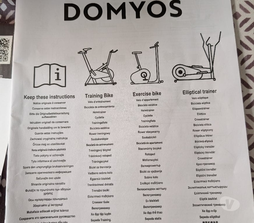 Matériel de sport Nord Villeneuve d'Ascq - Photos Vivastreet Vélo appartement Domyos