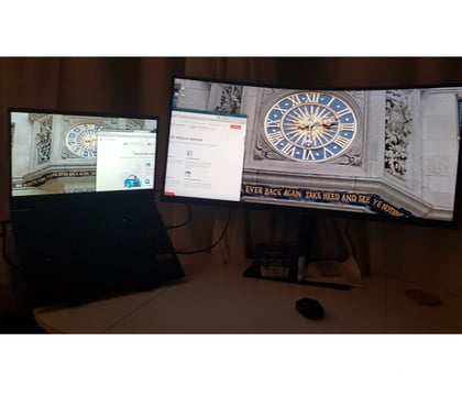 Ordinateurs occasion Paris 20ème ardt Paris - Photos Vivastreet Ecran Incurvé PC Samsung 34 Pouces