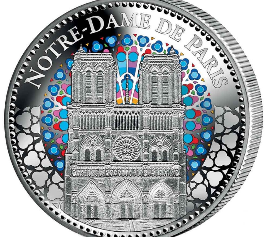 Collection Marne Reims - Photos Vivastreet Pièce colorisée Notre Dame de Paris