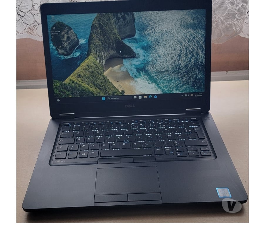 Informatique Nord Houplin Ancoisne - 59263 - Photos Vivastreet DELL Latitude E5480 i5vPro 8Go 250Go SSD Windows 11 Pro