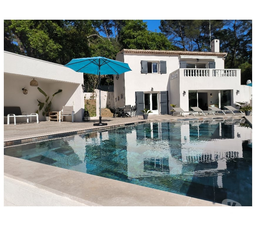 Vente Maison Alpes-Maritimes Mouans Sartoux - 06370 - Photos Vivastreet Villa rénovée 170m2, piscine, pool house, garage, au calme