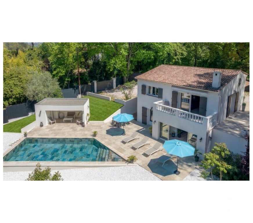 Vente Maison Alpes-Maritimes Mouans Sartoux - 06370 - Photos Vivastreet Villa rénovée 170m2, piscine, pool house, garage, au calme