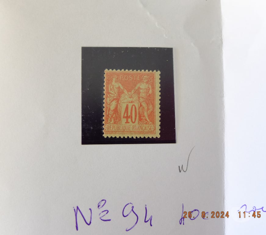 Collection Ain Meximieux - Photos Vivastreet timbres français neufs