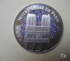 Pièce de collection Notre-Dame de Paris colorisée