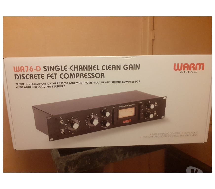 Photo - Video - Son Meurthe-et-Moselle Nancy - Photos Vivastreet Compresseur de dynamique WA76-D Warm Audio, Neuf Garanti !!