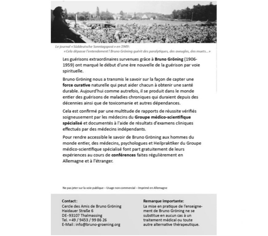 Autres sorties Paris Paris 3ème ardt - 75003 - Photos Vivastreet " UN CHEMIN VERS LA SANTE DU CORPS ET DE L'ÂME "