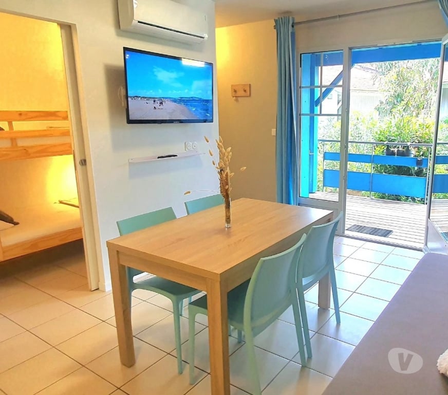 Vente Maison Hérault Marseillan - 34340 - Photos Vivastreet A 3 min à pied de la plage,T3 avec terrasse, parking, clim