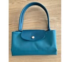 Chazelles sur Lyon - Loire — Sac à main Le Pliage Longchamp Green M turquoise neuf