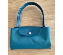 Sac à main Le Pliage Longchamp Green M turquoise neuf