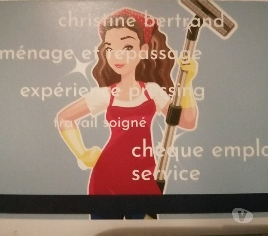 Services ménagers Charente Chabanais - 16150 - Photos Vivastreet heures de ménage et repassage