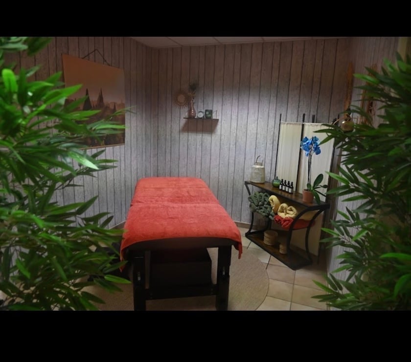 Massage, bien-être, professionnel, détente et relaxation