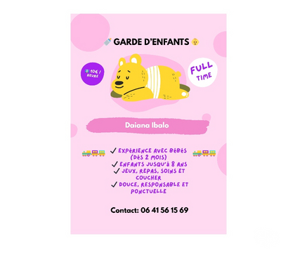 Gardes d'enfants Toulouse Toulouse - Photos Vivastreet Garde d'enfants