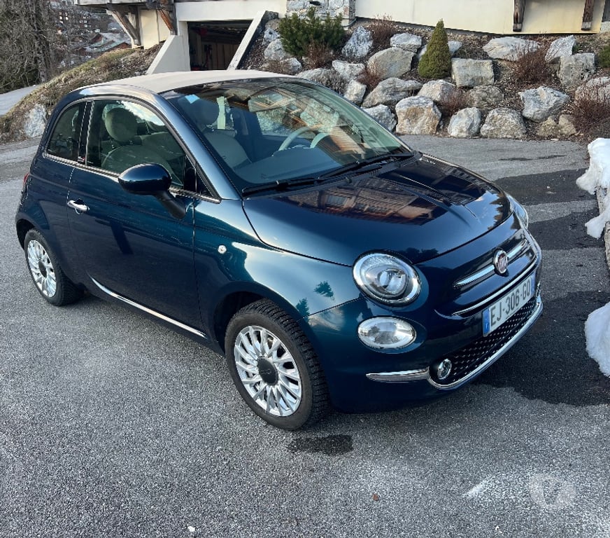 Voiture d'occasion Haute-Savoie Les Gets - 74260 - Photos Vivastreet FIAT 500C LOUNGE 69 CH