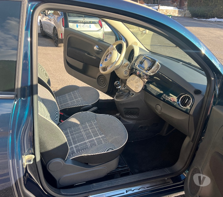 Voiture d'occasion Haute-Savoie Les Gets - 74260 - Photos Vivastreet FIAT 500C LOUNGE 69 CH