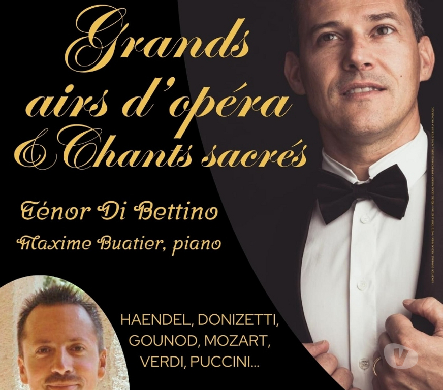 Concerts - Théâtre - Spectacles Drôme Erome - 26600 - Photos Vivastreet Concert "Grands Airs d'Opéra et Chants Sacrés" à Erôme