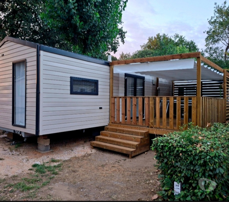 location saisonniere Pyrénées-Orientales Argeles sur Mer - 66700 - Photos Vivastreet Mobilhomme neuf et très bien équipé