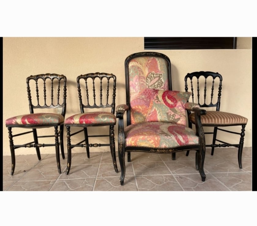 Ameublement & art de la table Le Thor Vaucluse - Photos Vivastreet Fauteuil et chaises d'époque second empire