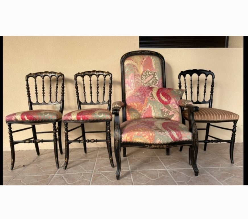 Ameublement & art de la table Vaucluse Le Thor - 84250 - Photos Vivastreet Fauteuil et chaises d'époque second empire