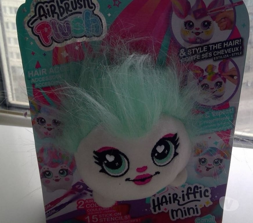 Jeux - Jouets Calvados Airan - 14370 - Photos Vivastreet Mini Airbrush Plush Hair'iffic Canal Toys