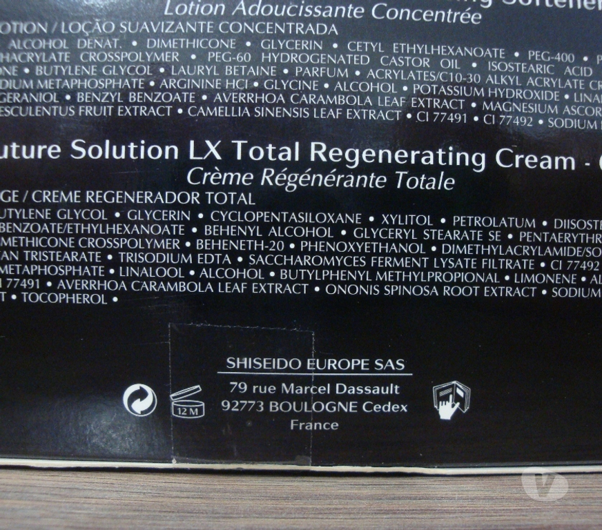 Beauté - Santé Hauts-de-Seine Issy les Moulineaux - 92130 - Photos Vivastreet Coffret soin visage femme SHISEIDO Future Solution LX