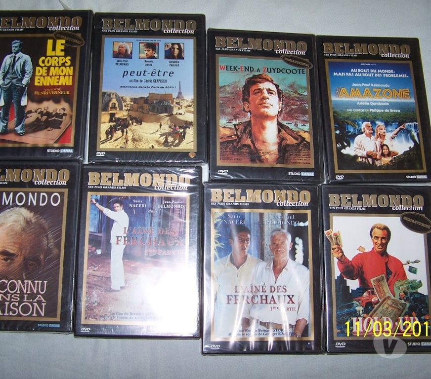 DVD occasion Hauts-de-Seine Issy les Moulineaux - 92130 - Photos Vivastreet 6 dvds anciens Jean Paul Belmondo neufs