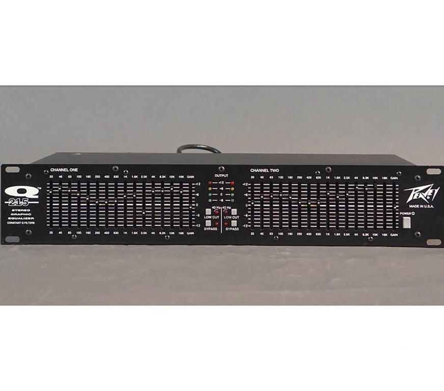 Instruments de musique Bas-Rhin Mommenheim - 67670 - Photos Vivastreet Peavey Q215 2x15 Band - Graphic Equalizer pro