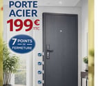 Porte alu acier